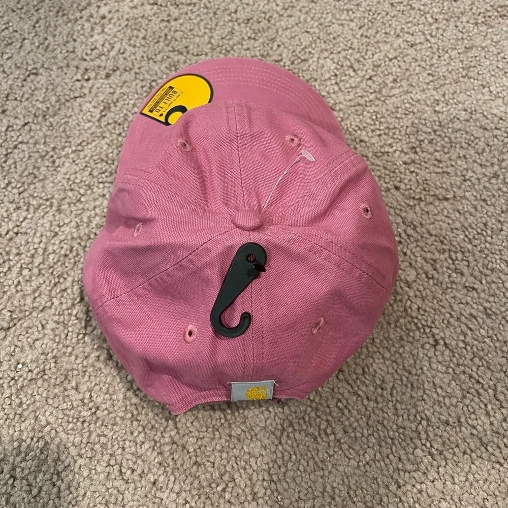 Women's Pink CARHARTT Canvas Script Graphic Cap